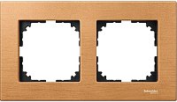 Рамка универсальная Schneider Electric Merten M-Elegance 2-м. дерево бук 